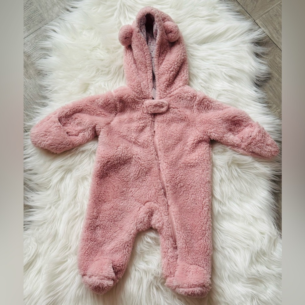 Carter's Pink Fleece Newborn Jacket